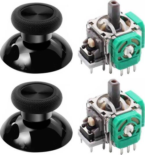 XBOX One Analog Motor Topuz Seti 2+2 One - One S/X - Series S/X Uyumlu Siyah