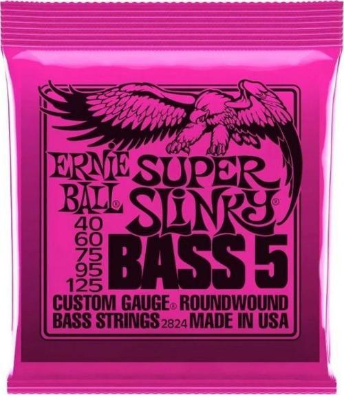 P02824 Super Slinky Nickel 40-125 (5 Telli) Bas Gitar Teli