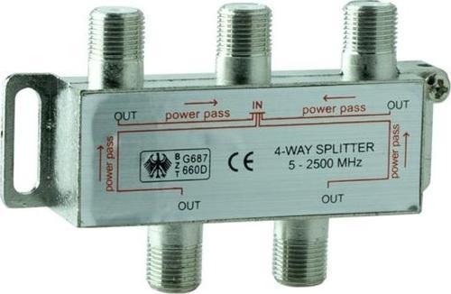 1/4 SPLITTER 5-2500 MHZ MAG