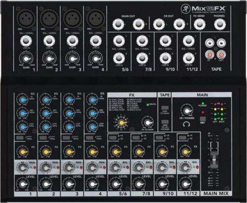 Mix12FX 12 Kanal Efektli Deck Mikser