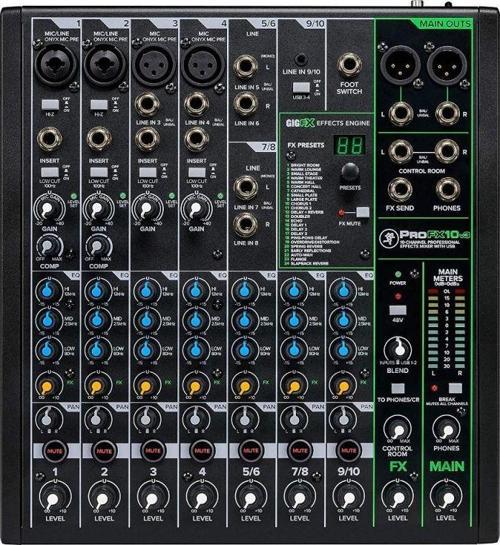 PROFX10 V3 10-Kanal Profesyonel Efektli Mikser