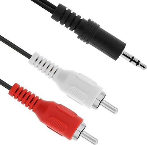 2 RCA ERKEK + 3.5 MM STEREO ERKEK 1.5 METRE KABLO