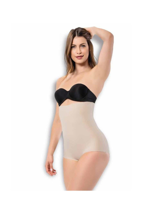Kadın Lazer Kesim Yüksek Bel Slip Külot Korse-2003