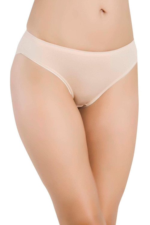Kadın Ekru 3'Lü Paket Bambu Bikini Külot