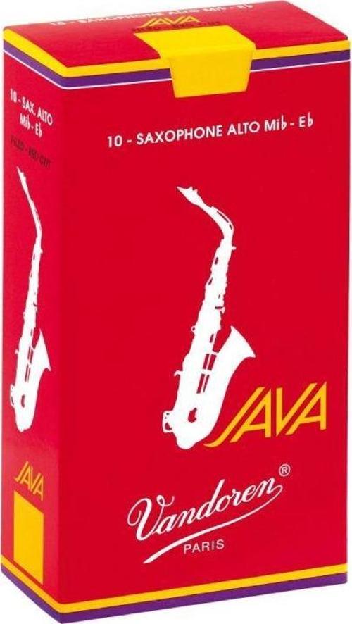 SR2625R Java Red Cut Alto Saksafon Kamışı (10Lu) No. 2,5