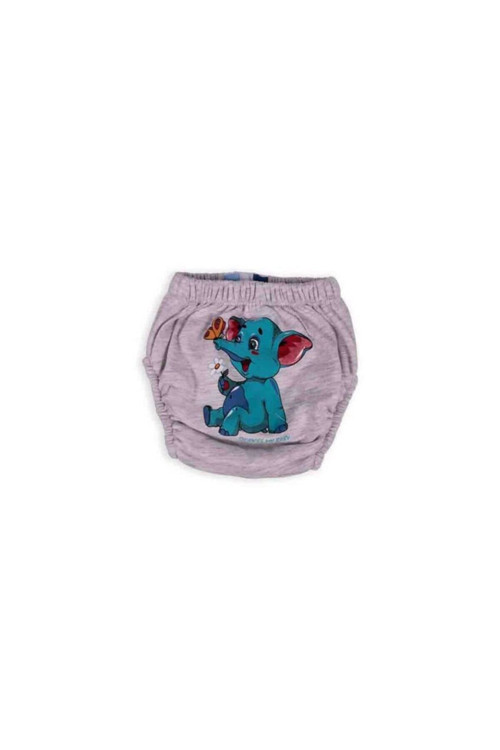 Unisex Gri Bebek Alıştırma Külodu