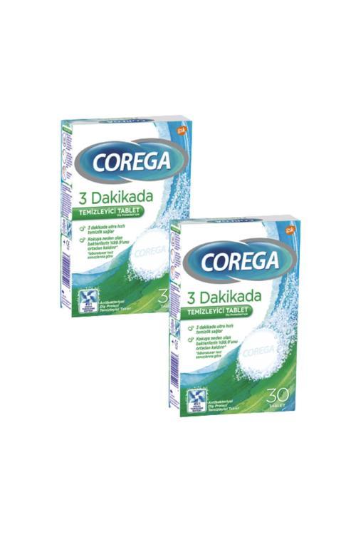 3 Dakikada Diş Protezi Temizleyici Tablet 30 Tablet (2 Adet)