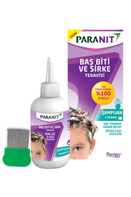 Baş Biti Ve Sirke Tedavisinde Şampuan 100Ml