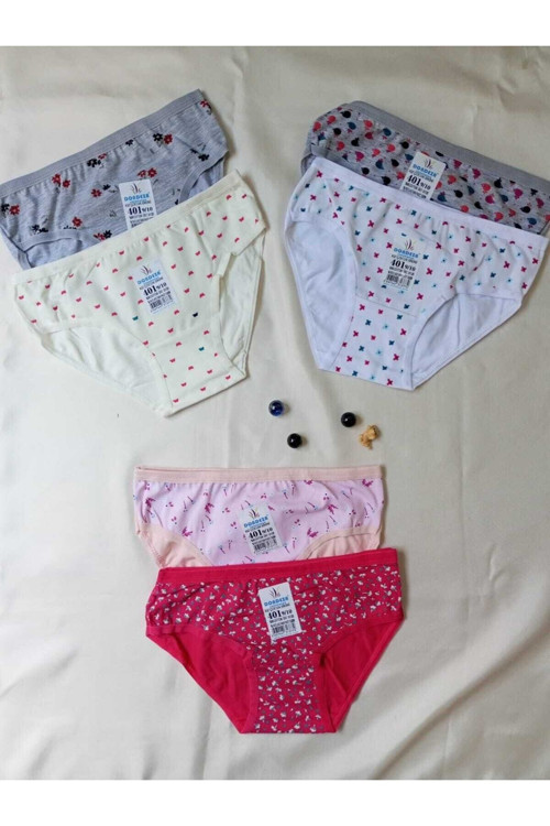 Kız Çocuk 6'Lı Külot