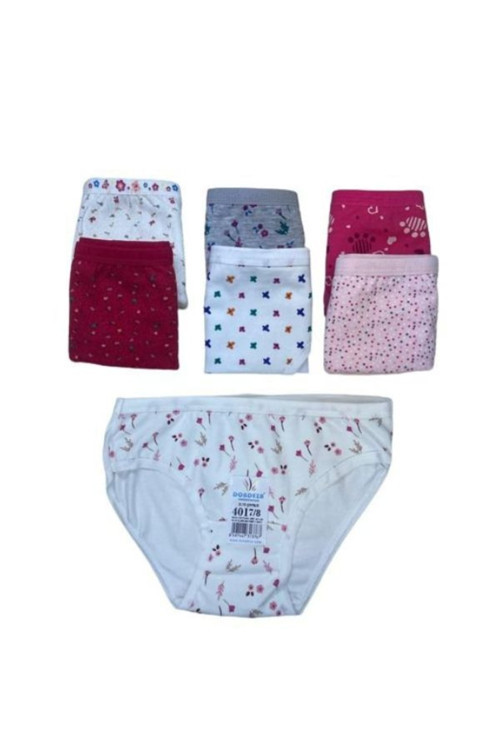 Deza Kız Çocuk Boxer 6 Lı