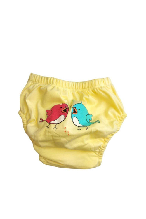 Erkek Bebek Sevimli 3'Lü Alıştırma Külodu
