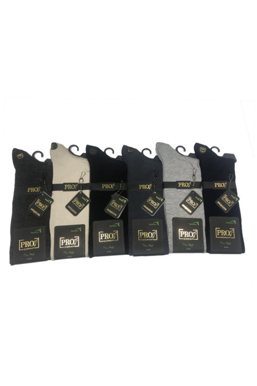 Erkek 12'Li Eflak Bamboo Çorabı