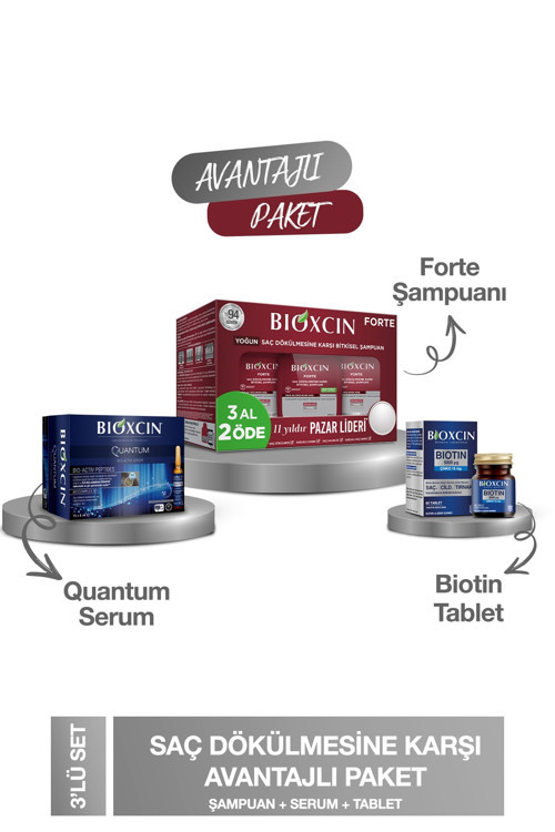 Forte Saç Dökülmesin Karşı Avantajlı Paket