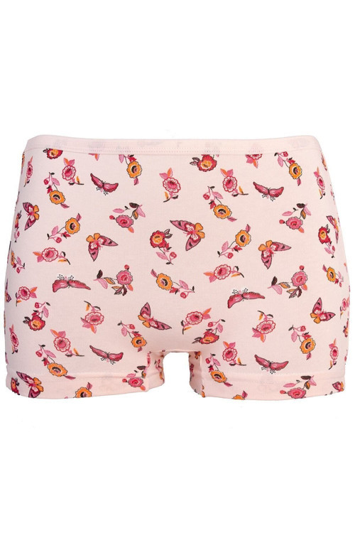 Kız Çocuk Desenli 6 Lı Boxer Şort
