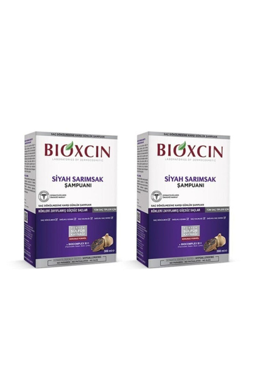 Siyah Sarımsaklı Şampuan 2X300 Gr