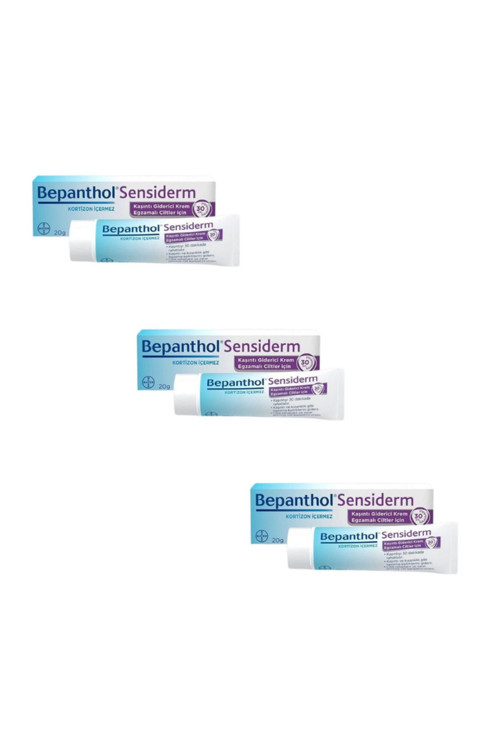 Sensiderm Kaşıntı Giderici Krem 20 Gr X3 Adet