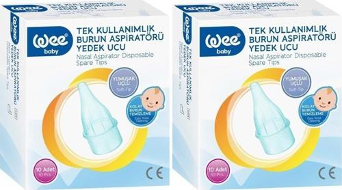 Burun Aspiratörü Nasal Yedek Ucu 20 Adet (2pk*10)