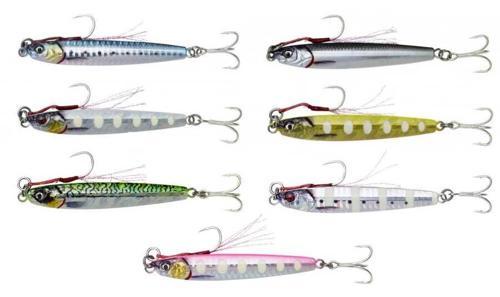 3D Jig Minnow 5 gr 4,6 cm Sahte Balık Bone White Glow