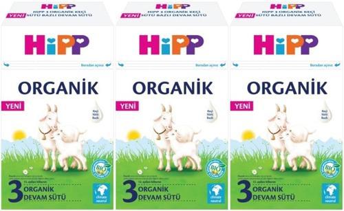 Organik Keçi Sütü Bazlı Devam Sütü 400GR No:3 (12.Aydan İtibaren) (3 Lü Set)