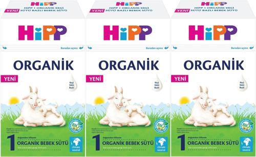 Organik Keçi Sütü Bazlı Devam Sütü 400GR No:1 (0-6 Ay) (3 Lü Set)
