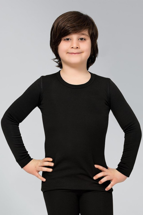 1'Li Paket 371 Çocuk Termal Uzun Kol Üst