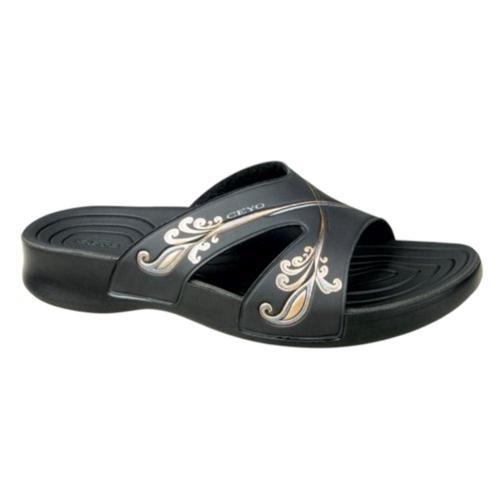 3400-20 Siyah Kadın Anatomik Terlik