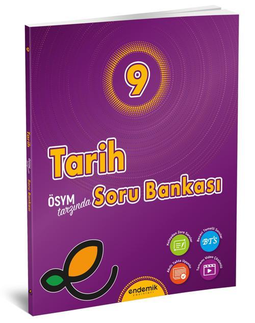 Endemik 2026 9. Sınıf Tarih Soru Bankası Güncel Müfredat