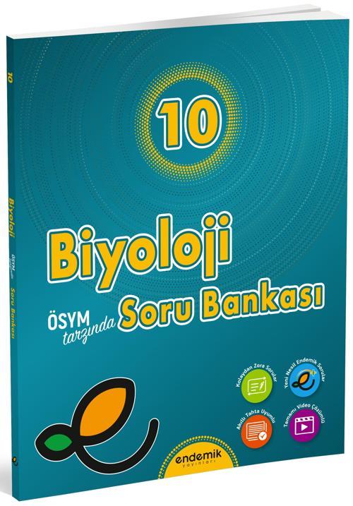 Endemik 2026 10. Sınıf Biyoloji Soru Bankası Güncel Müfredat