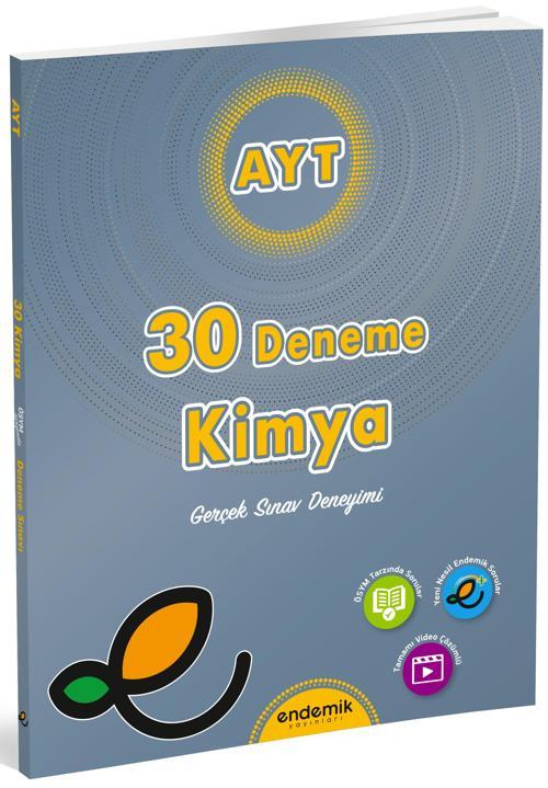Endemik 2026 Ayt Kimya 30 Lu Deneme Sınavı
