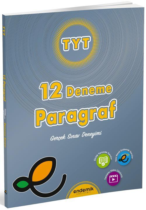 Endemik 2026 Tyt Paragraf 12 Li Deneme Sınavı