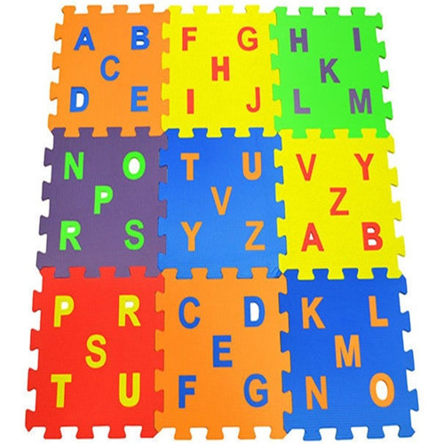 Eva Puzzle Oyun Karosu 33X33X7 Mm Harf Seti
