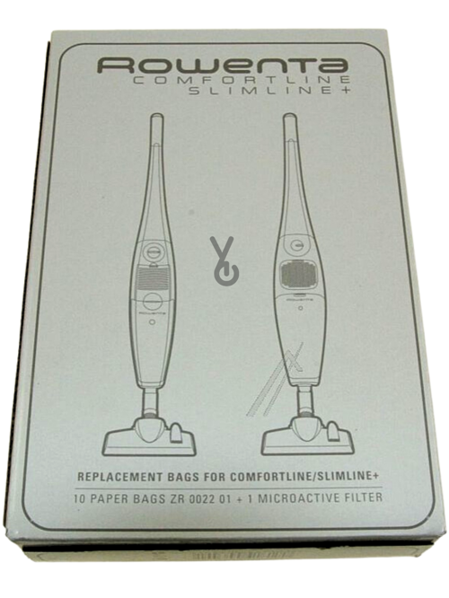 Slimline, Comfortline Elektrikli Dikey Süpürge Toz Torbası 10'lu ZR002201