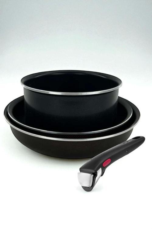 Ingenio 20 cm Tava + 22 cm Tava + 16 cm Kaserol ve Çıkarılabilir Sap