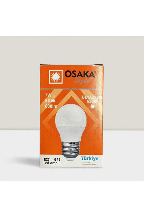 7W Led Ampül E27 6500K Beyaz Işık
