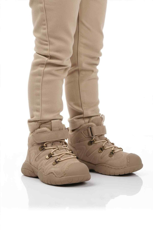 Taba Kürklü Soğuğa Dirençli Kaymaz Erkek Çocuk Bot 2090 P