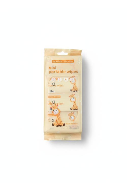 Mini Islak Mendil 8'Li Turuncu