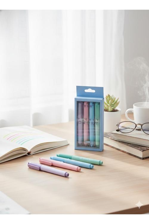 Misyon Fosforlu Kalem 4'Lü