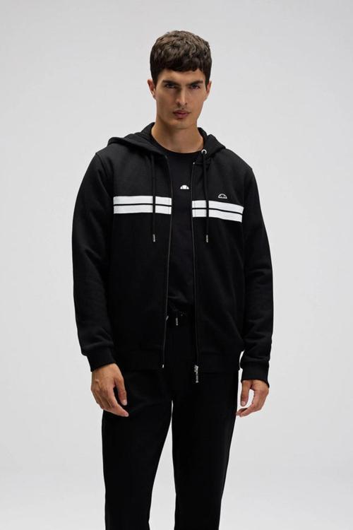 Em617 Erkek Fermuarlı Kapüşonlu Sweatshırt