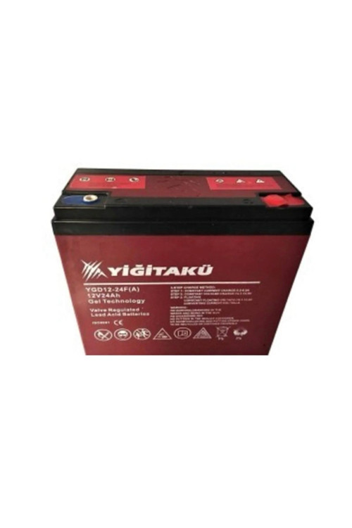 12 Volt 24 Ah Elektrikli Bisiklet Aküsü (ExBxY) (181X77X170) Mm
