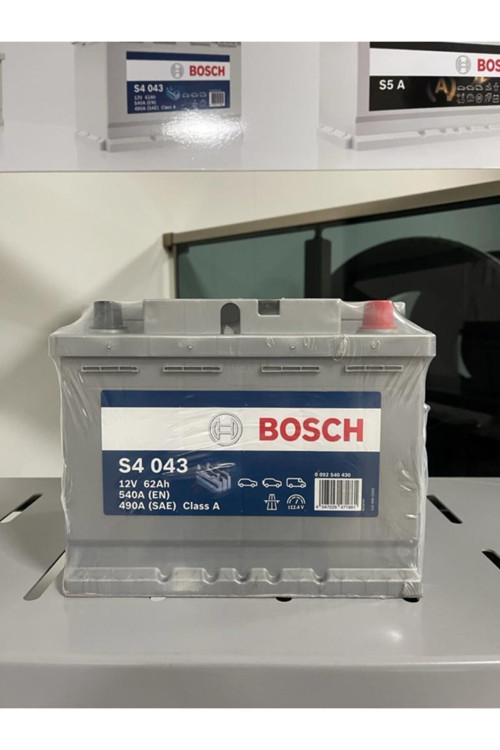 S4 043 12V 62Ah Düz Akü