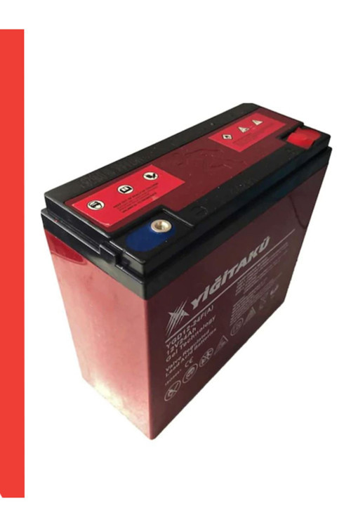 Yiğit Elektrikli Bisiklet Aküsü Jel Akü 12 V 24 Ah 4 Adet 2024 Üretim