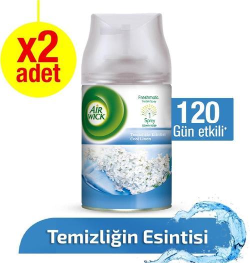Oda Kokusu Freshmatic Makine Spreyi 2X250 Ml Temizlik Esintisi