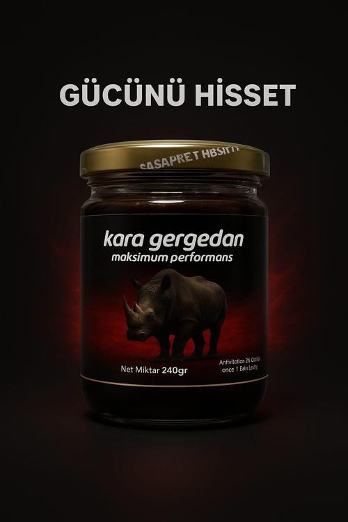 KARA GERGEDAN Performans Macun 240 gr