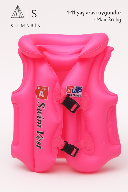 1-11 Yaşa Kadar Uygun Max 36Kg Kapasiteli Üstkalite Şişme Can Yeleği Yaz Deniz Sahil Çocuk Bebek