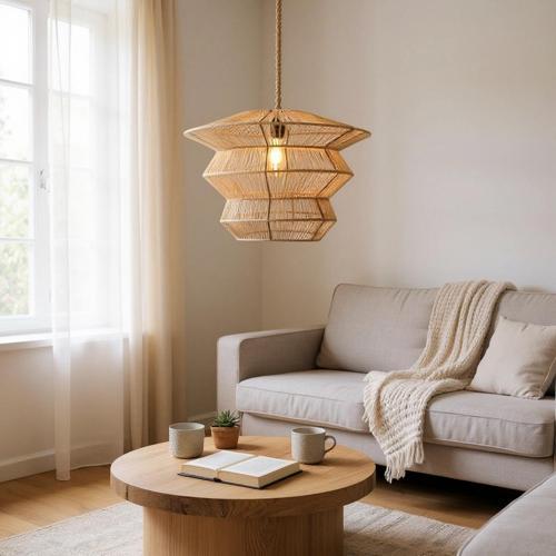 Zigzak Jüt İp Avize