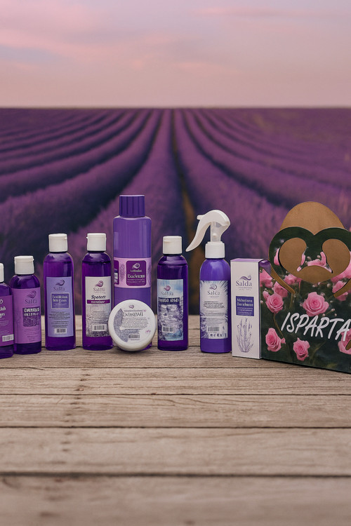 10 Parça! Kozmetik Lavanta Sepeti Ispartanın Lavanta Özlerinden Üretilip Uygun Fiyata Halka Sunduk