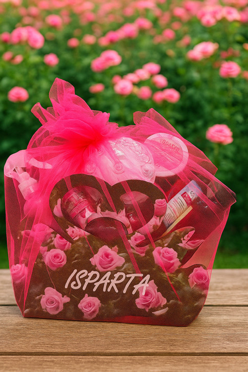 10 Parça! Kozmetik Gül Sepeti Gül Özlerinden Üretilip Uygun Fiyata Halka Sunulan Fırsat Ürün,Hediye