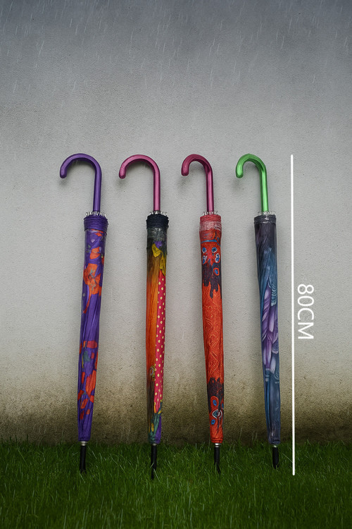 80Cm!! 16 Telli Kaliteli Şemsiye (Siparişiniz Görseldeki Ürünler İçerisinden Rastgele Gönderilecek)