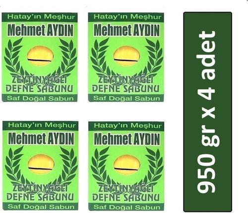 Zeytinyağlı Defne Sabunu 950 gr X 4 Adet