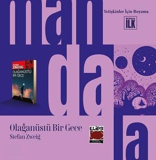 Mandala Dünyası-Olağanüstü Bir Gece - Yetişkinler İçin Boyama